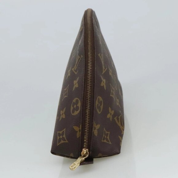LOUIS VUITTON Monogram Trousse Demi Ronde Cosmetic Pouch - Picture 3 of 16